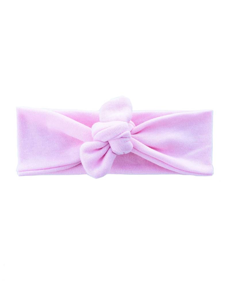 Baby Rosa Retro Vintage Strick Krawatte Wickeln Stirnband, Top Knot-One Size Fits All von becrushbows