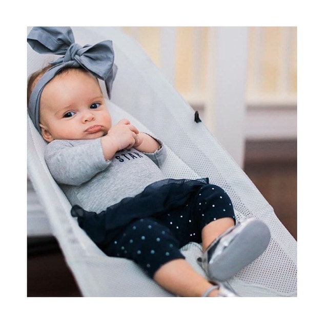 Kopf Wickeln/Grau Feste Vintage Retro Soft Stirnbänder Head Wrap Headwrap Top Knot von becrushbows