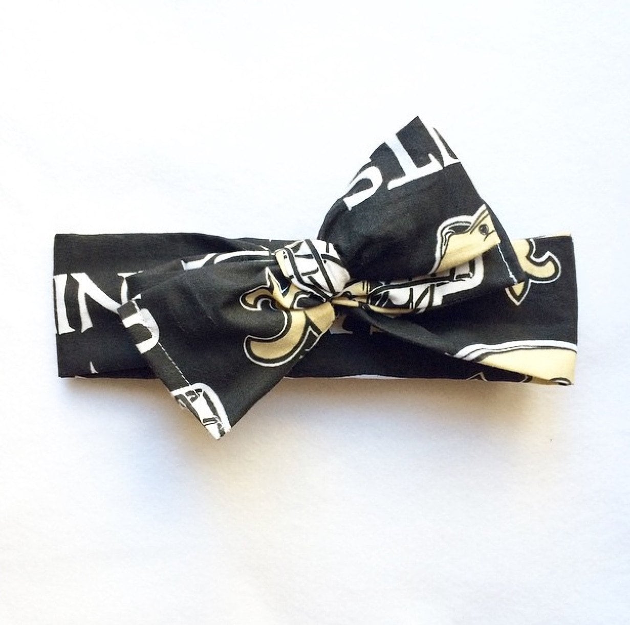 New Orleans Saints Stirnband/Retro-//Headbands Headwrap Top Knot von becrushbows