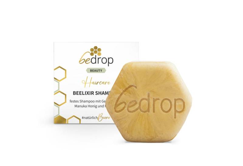 bedrop Festes Haarshampoo Gelée Royale Festes Shampoo mit Manuka Honig & Propolis, Natürliche Pflege für geschmeidiges und glänzendes Haar von bedrop