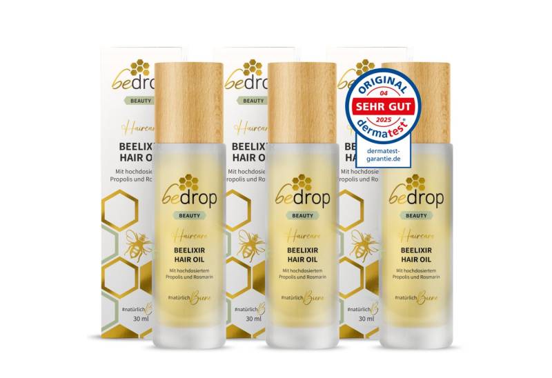 bedrop Haaröl BEELIXIR HAIR OIL - mit Manuka Honig, Propolis und Rosmarinextrakt, Frei von Plastik von bedrop