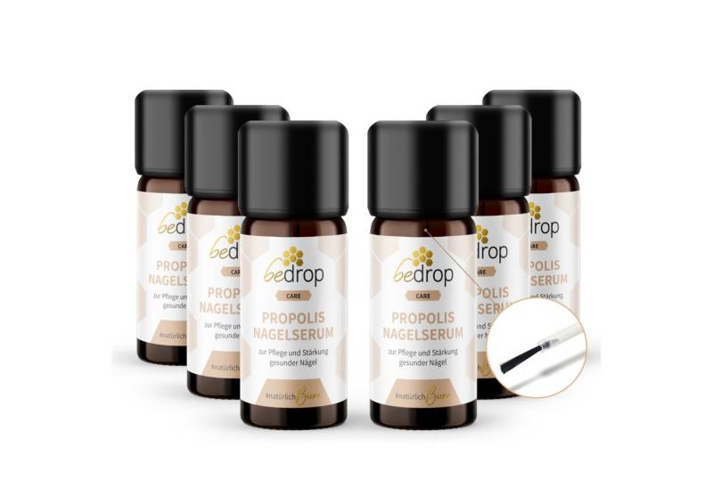 bedrop Nagelpflegeserum Nagelpflege mit hochdosiertem Propolis & 4 ätherischen Ölen, Zur Unterstützung bei Nagelpilz und Nagelpflege von bedrop