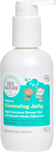 Bee Nature - Duschgel Kinder - Bio-Honig - Seifenfrei - Alle Hauttypen, 100% Biologisch Abbaubar und Recycelbar - 200 ml. von bee nature