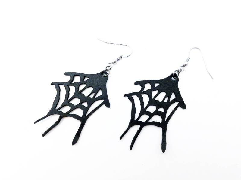 Ohrringe - Spinnennetz von beetandowl