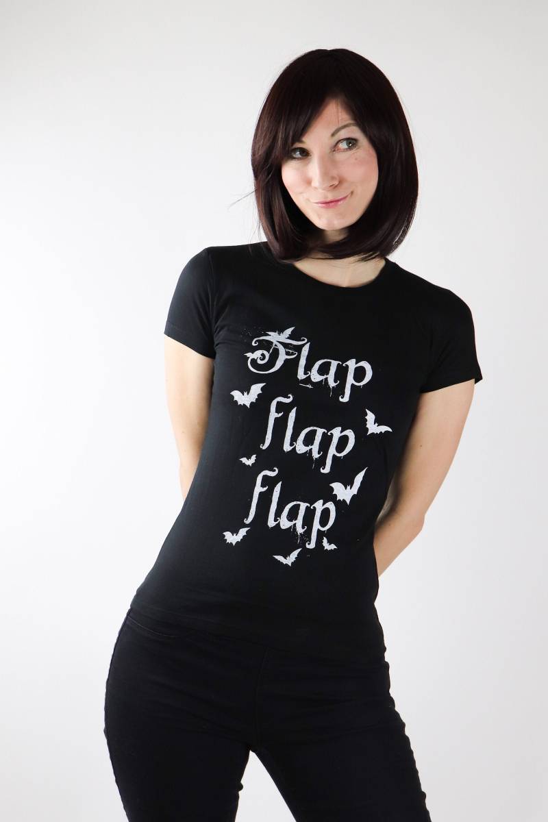 Shirt - Flapflapfledermaus von beetandowl