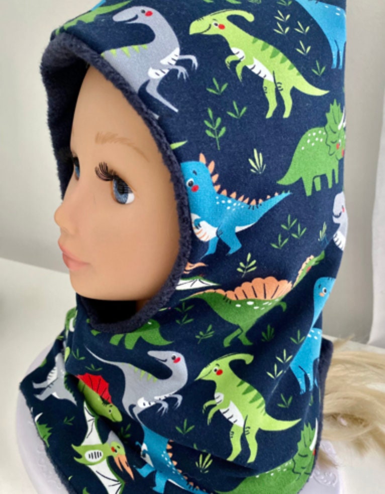 Be Froggy Wendemütze -Schlupfmütze -Schalmütze Dino Dinosaurier Be Froggy Wendemütze -Schlupfmütze -Schalmütze Dino Dinosaurier von befroggyDE