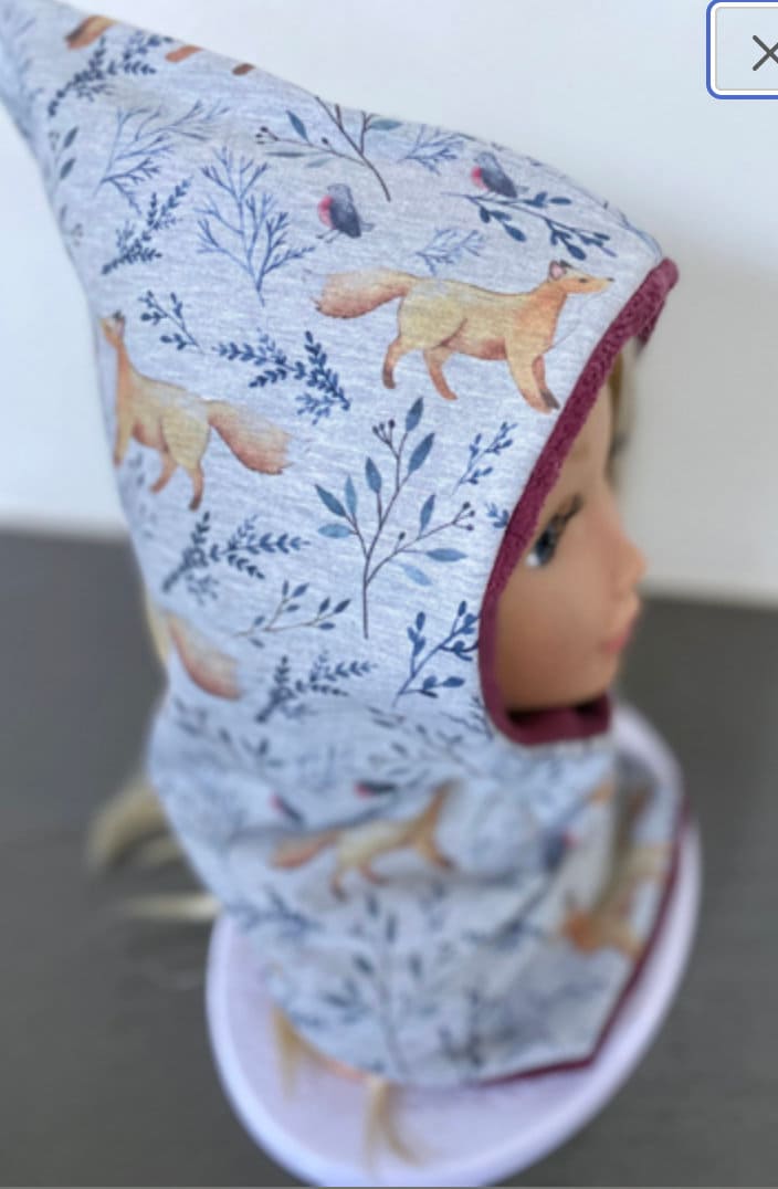 Wendemütze -Schlupfmütze -Schalmütze Waldtiere Fuchs Wendemütze -Schlupfmütze -Schalmütze Waldtiere Fuchs von befroggyDE