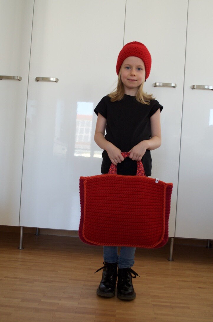 Häkeltasche Shopper Einkaufstasche Häkeltasche Shopper Einkaufstasche von beherzt