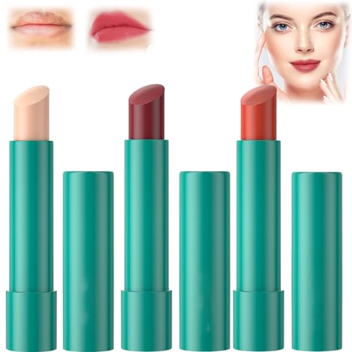 24-Hour High Moisturizing Lip Gloss, Naturium Lip Balm Hydrating, Tinted Glossier Lip Balm, Hydrating Lip Glow Oil, Plumping Lip Gloss, Reduce Chapped Lip Lines (01+03+06) von behound