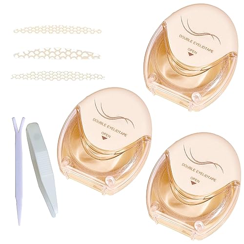 Finaugurate Glue-Free Invisible Double Eyelid Sticker Tape Eye Lifting Stickers, Waterproof Invisible Eye-Lifting By Sticked (3 Pcs) von behound