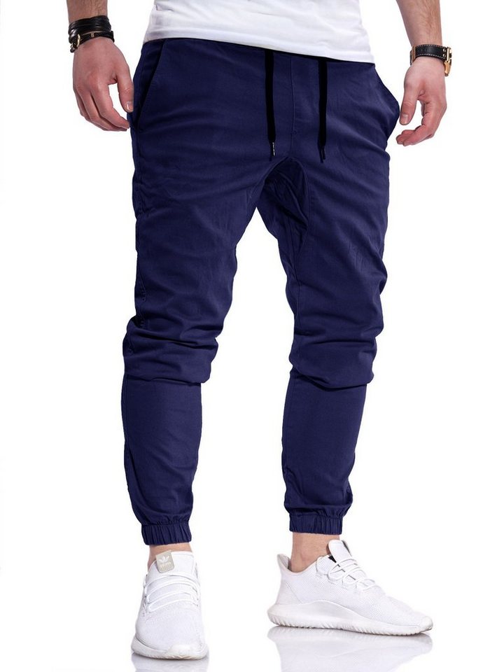 behype Chinohose MPC-60 Jogger-Hose mit elastischem Bund von behype