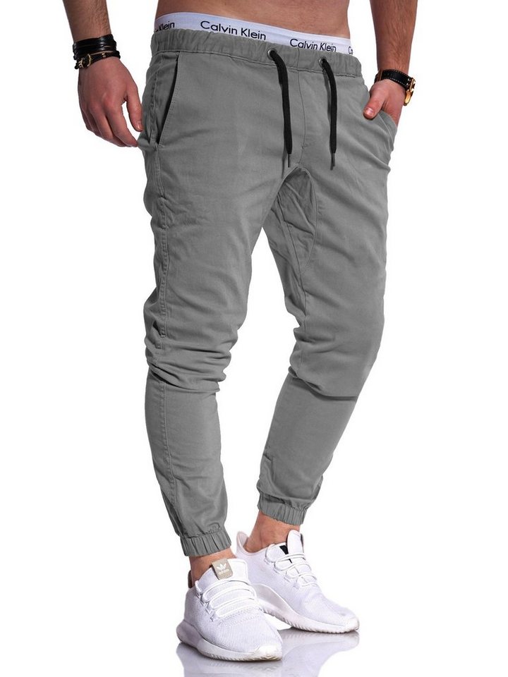 behype Chinohose MPC-60 Jogger-Hose mit elastischem Bund von behype