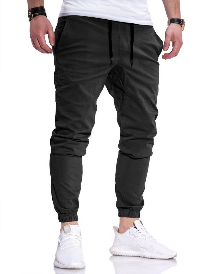 behype Chinohose MPC-60 Jogger-Hose mit elastischem Bund von behype