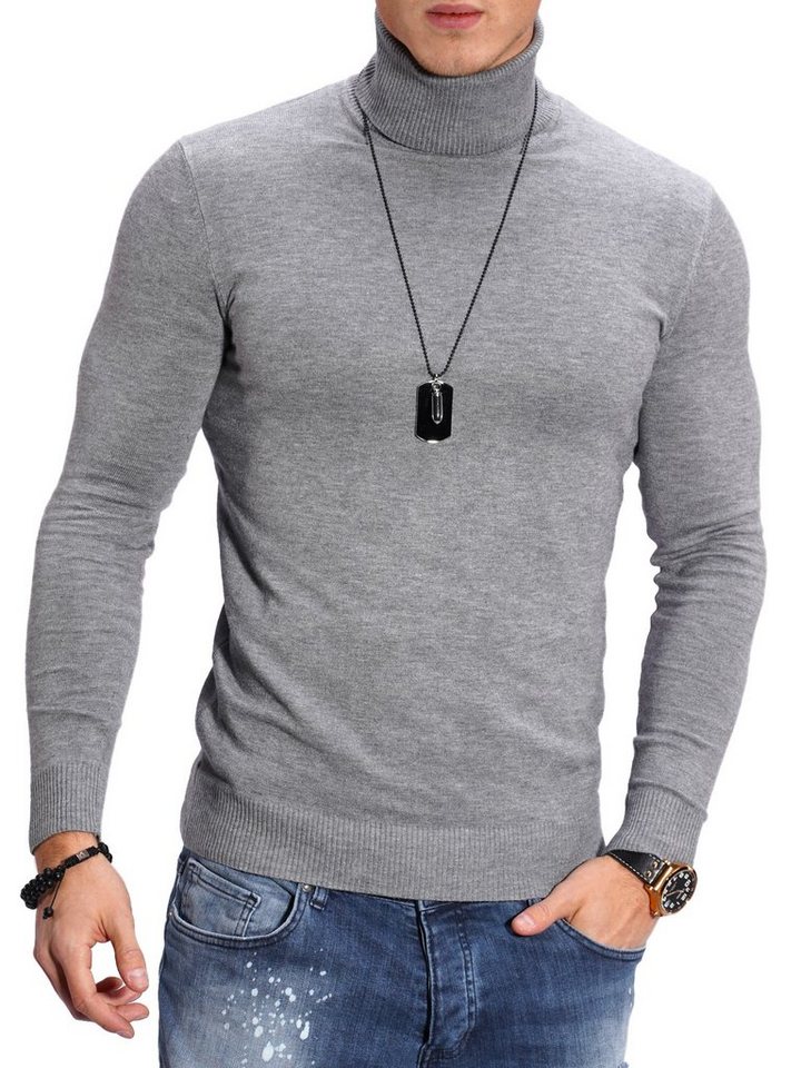 behype Rollkragenpullover TIM im Slim Fit-Schnitt von behype