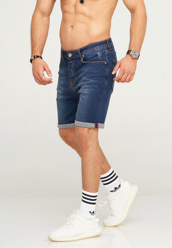 behype Shorts MALAY im klassischen 5-Pocket-Stil von behype