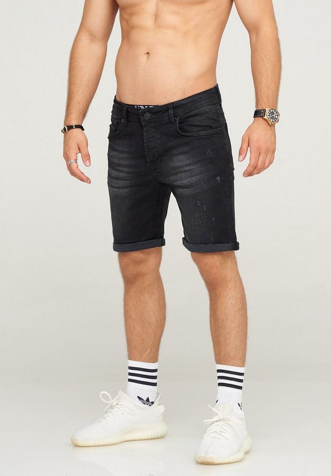 behype Shorts MALAY im klassischen 5-Pocket-Stil von behype