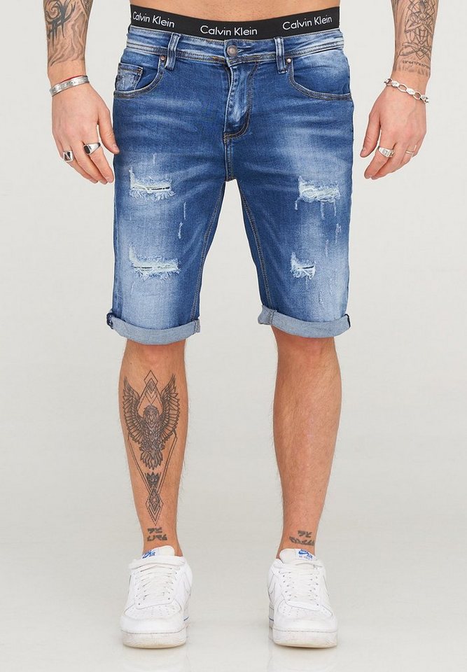 behype Shorts YOUNAS im 5-Pocket-Stil von behype