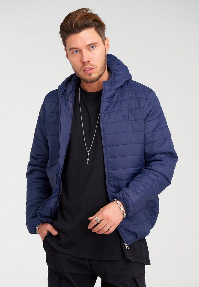 behype Steppjacke JANNOS mit wärmender Kapuze von behype