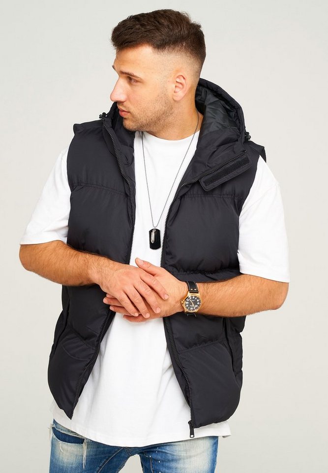 behype Steppweste MGLROLLIN mit Kapuze behype Steppweste MGLROLLIN mit Kapuze von behype