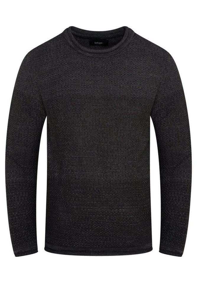 behype Strickpullover MKBlone Colour-Block von behype