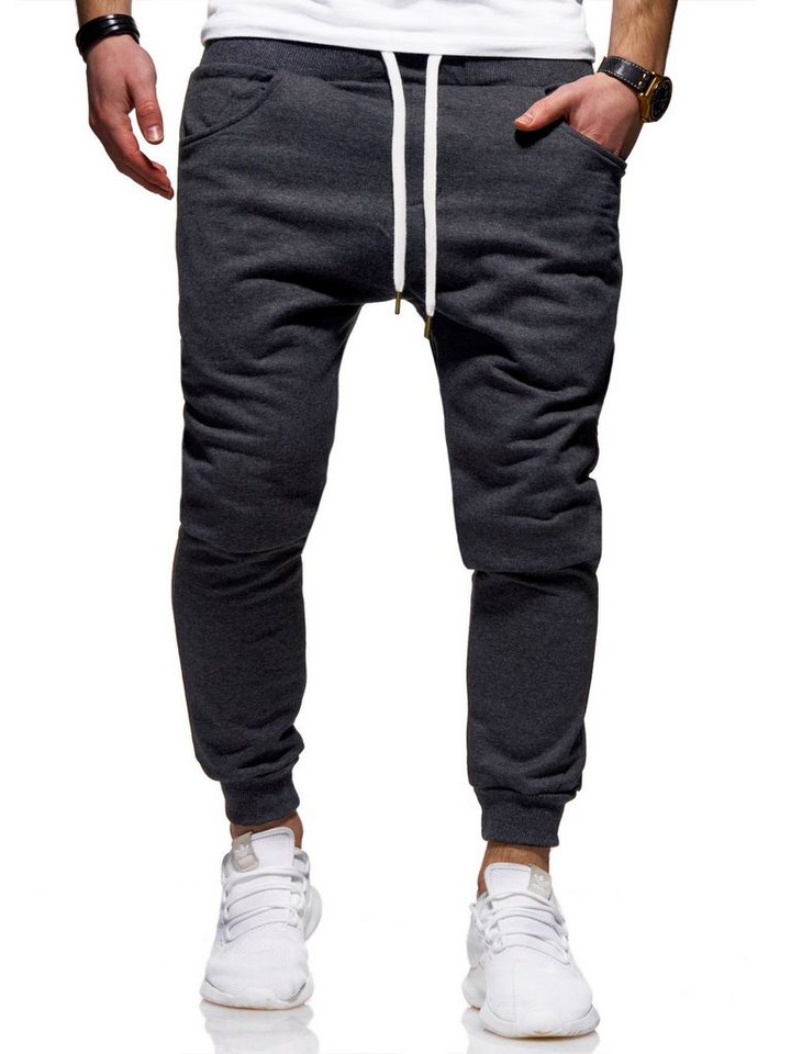 behype Sweathose JOGGERY im modernen Slim Fit-Schnitt von behype