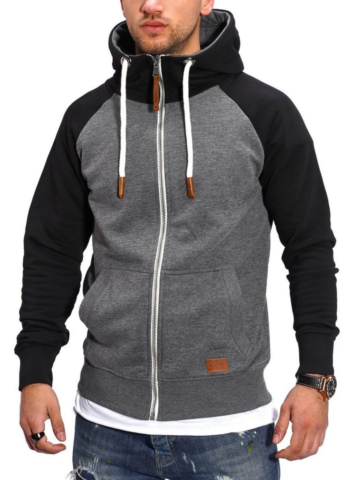 behype Sweatjacke RAGLAN mit Raglan-Ärmeln von behype