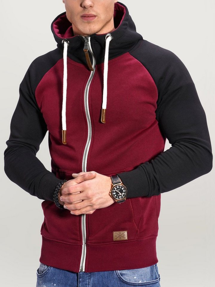 behype Sweatjacke RAGLAN mit Raglan-Ärmeln von behype