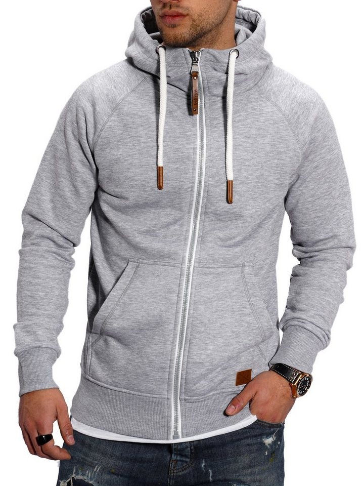 behype Sweatjacke BHTANSER mit praktischem Kordelzug von behype