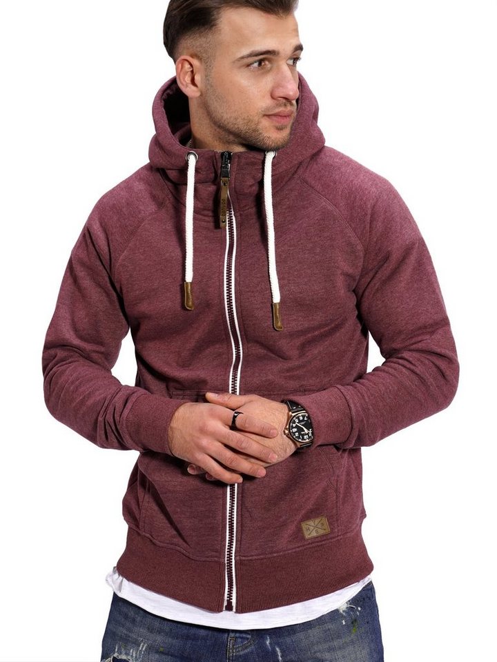 behype Sweatjacke BHTANSER mit praktischem Kordelzug behype Sweatjacke BHTANSER mit praktischem Kordelzug von behype