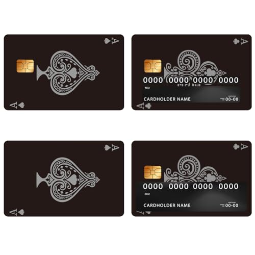 beinkmake 4 Stück Kreditkarten-Aufkleber Spaten A Debitkartenhülle Spiel-Ass für Transportzahlungen Bank-Schlüsselkartenschutz Abnehmbar Keine Blasen Wasserdicht Schlank beinkmake 4 Stück Kreditkarten-Aufkleber Spaten A Debitkartenhülle Spiel-Ass für Transportzahlungen Bank-Schlüsselkartenschutz Abnehmbar Keine Blasen Wasserdicht Schlank von beinkmake