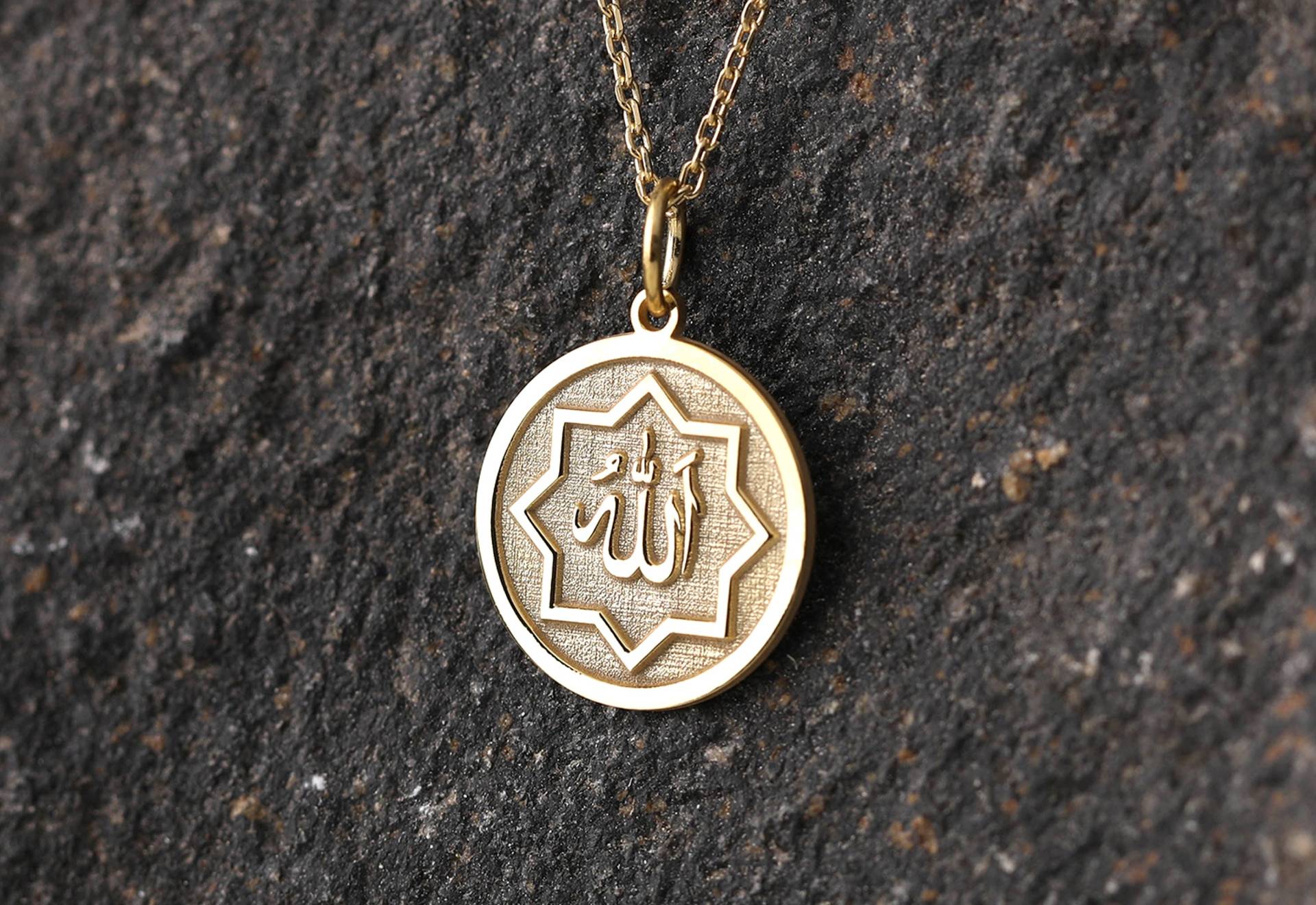 14K Gold Allah Halskette, Personalisierte Anhänger, Islam Schmuck, Geschenk Für Muslim, Koran Ramadan Muslim 14K Gold Allah Halskette, Personalisierte Anhänger, Islam Schmuck, Geschenk Für Muslim, Koran Ramadan Muslim von bejewelike