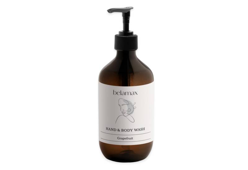 belamax Handseife Hand & Body Wash, vegan, tierversuchsfrei, ohne Mineralöle, ECOCERT zertifiziert belamax Handseife Hand & Body Wash, vegan, tierversuchsfrei, ohne Mineralöle, ECOCERT zertifiziert von belamax