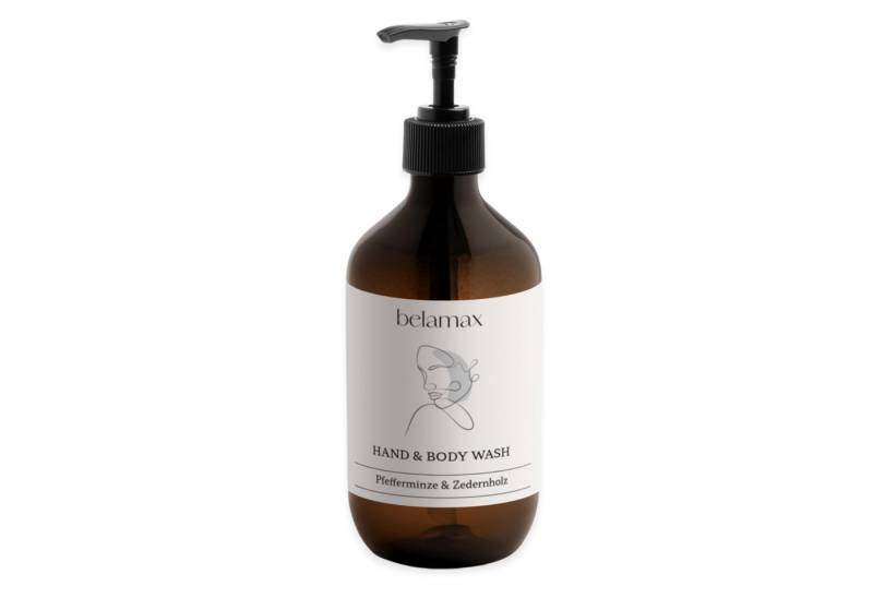 belamax Handseife Hand & Body Wash, vegan, tierversuchsfrei, ohne Mineralöle, ECOCERT zertifiziert belamax Handseife Hand & Body Wash, vegan, tierversuchsfrei, ohne Mineralöle, ECOCERT zertifiziert von belamax