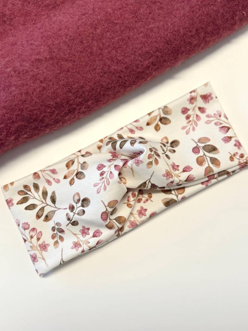 stirnband Für Mädchen | Haarband Mit Blumen Berry Branches Frühling Sommer von bellanovagermany