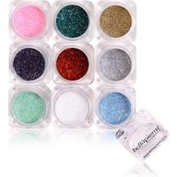 bellápierre Shimmer Powder 9 - Stack Glamourous Glitter Lidschatten Palette von bellápierre