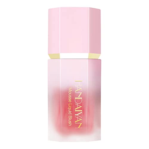 Creme-Rouge | 2-in-1 Liquid Blush Make-up Lippen- und Wangenfarbe | Conceal, Blush Makeup Multistick for Cheeks Cream Blends Perfect to Skin Valentine's Day Gift Bellv von bellv