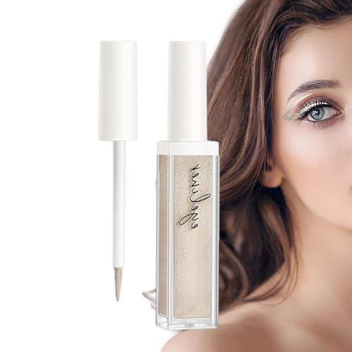 Flüssiger Eyeliner | Flüssiger Glitzer-Eyeliner | Flüssiger Glitzernder Eyeliner, Glitzernder Eyeliner Wasserdicht für Geburtstagsgeschenke zum Valentinstag Bellv von bellv