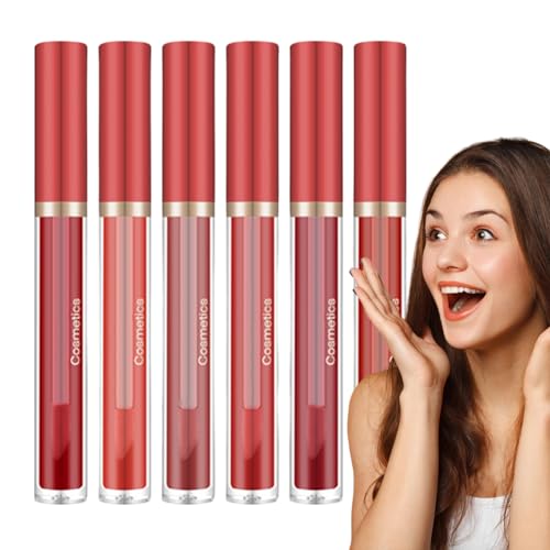 Lip Gloss Set - Long Lasting Quick Dry Lip Gloss | Lip Gloss Kit for Date, Meeting, Home, Work, Travel Bellv von bellv