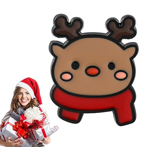 Weihnachtsbrosche | Niedliche kreative Weihnachtsbrosche | Anstecker für Kleidung | Weihnachtsbroschen für Frauen und Männer | Weihnachtsbroschen in Cartoon-Form | Santa Claus Broschen Bellv von bellv