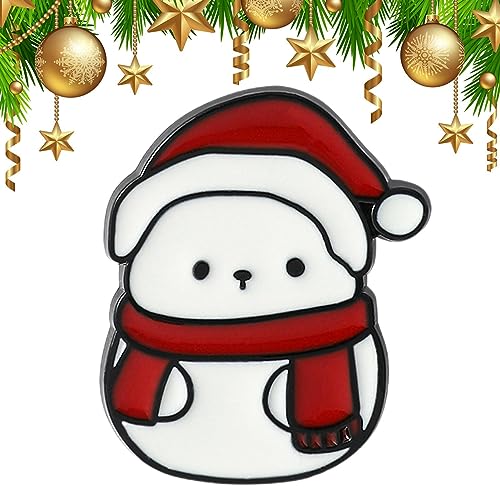 Weihnachtsmann Brosche - Kreative Weihnachtsbroschen - Weihnachtsbroschen für Handtaschen, Rucksäcke, Weihnachtshutbroschen für Damen und Herren, Weihnachtsbroschen Bellv Weihnachtsmann Brosche - Kreative Weihnachtsbroschen - Weihnachtsbroschen für Handtaschen, Rucksäcke, Weihnachtshutbroschen für Damen und Herren, Weihnachtsbroschen Bellv von bellv