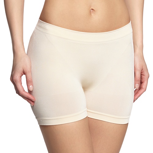 belly cloud Damen Miederhose figurformende Mini Panty, Gr. 42/44 (XL), Elfenbein (champagner) von belly cloud