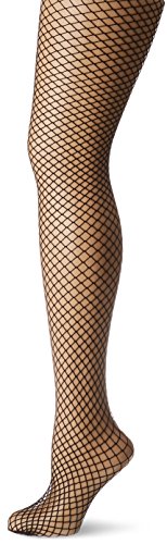 belly cloud Damen Netzstrumpfhose mittelgroßes Netz Strumpfhose, 20 den, Schwarz (Schwarz 001), 42 (2er Pack) von belly cloud