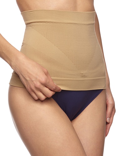 belly cloud Damen Unterhemd Belt 2er Set, Gr. 38/40 (M), Hautfarben (haut) von belly cloud