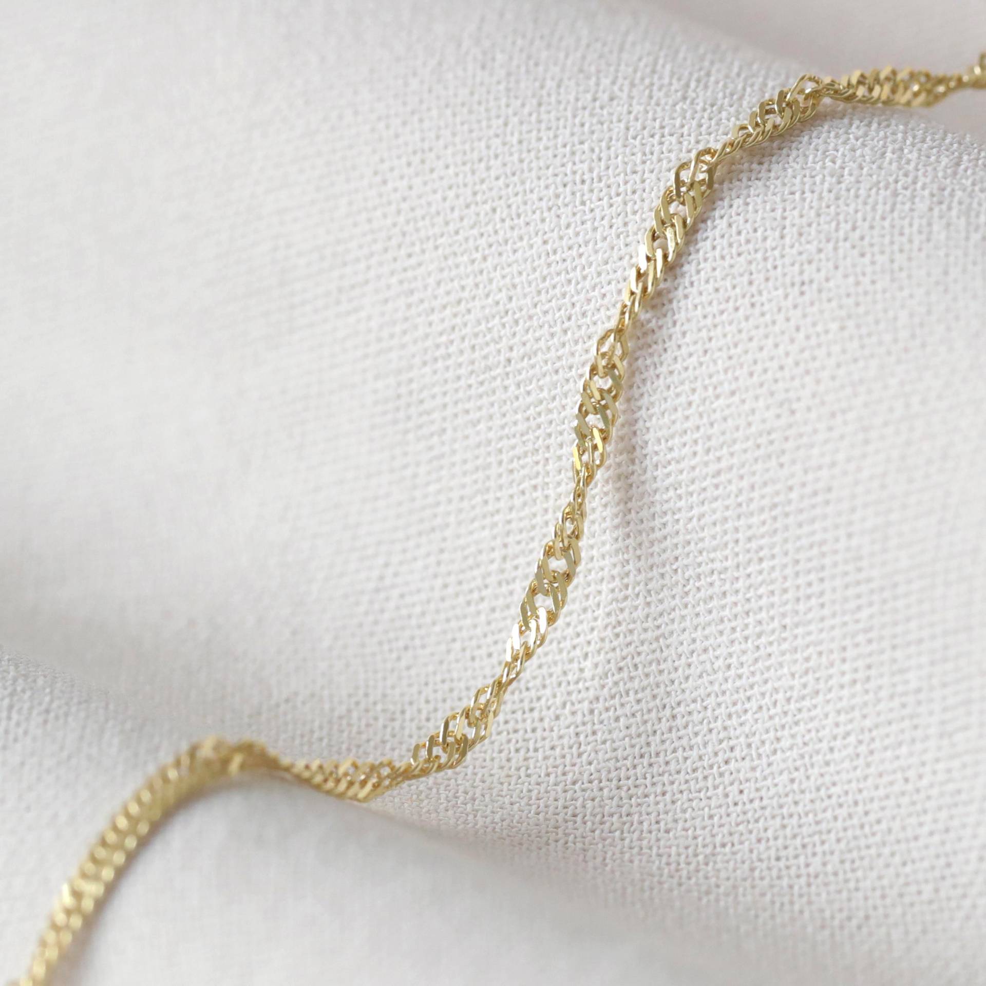 Armband - Singapur, 333 Gold, 18cm Lang Armband - Singapur, 333 Gold, 18cm Lang von bellybirdjewellery