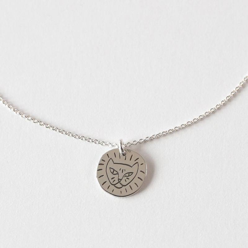 Halskette - Löwe, 925 Silber, Filigrane Kette, Besonderes Taufgeschenk, Personalisierte Silberkette, Sternzeichenkette , Tierkette Halskette - Löwe, 925 Silber, Filigrane Kette, Besonderes Taufgeschenk, Personalisierte Silberkette, Sternzeichenkette , Tierkette von bellybirdjewellery