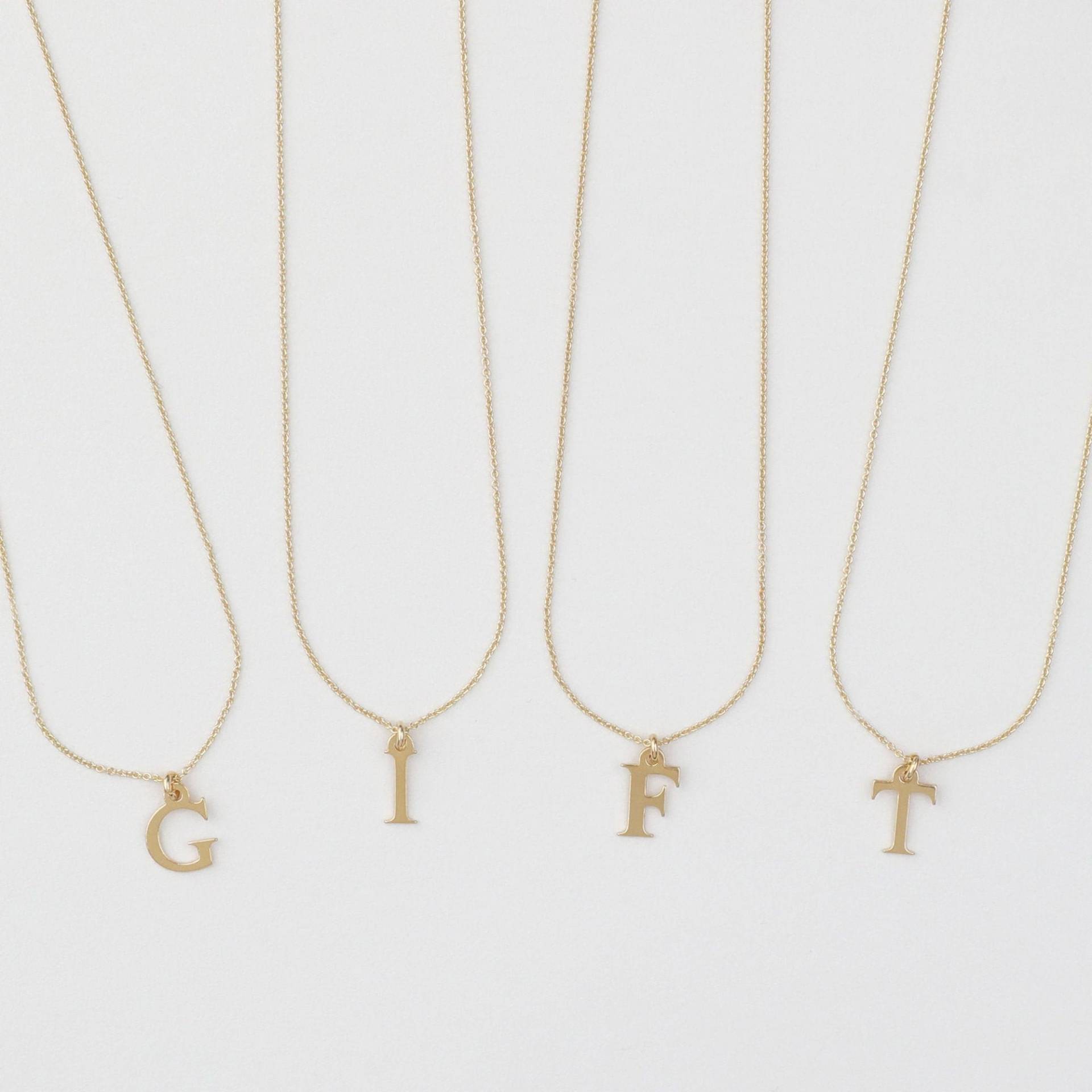 Kinderkette - Buchstabe, 925 Silber Vergoldet, Süsser Kinderschmuck, Filigranes Alphabet, Besonderes Taufgeschenk, Personalisierter Schmuck Kinderkette - Buchstabe, 925 Silber Vergoldet, Süsser Kinderschmuck, Filigranes Alphabet, Besonderes Taufgeschenk, Personalisierter Schmuck von bellybirdjewellery