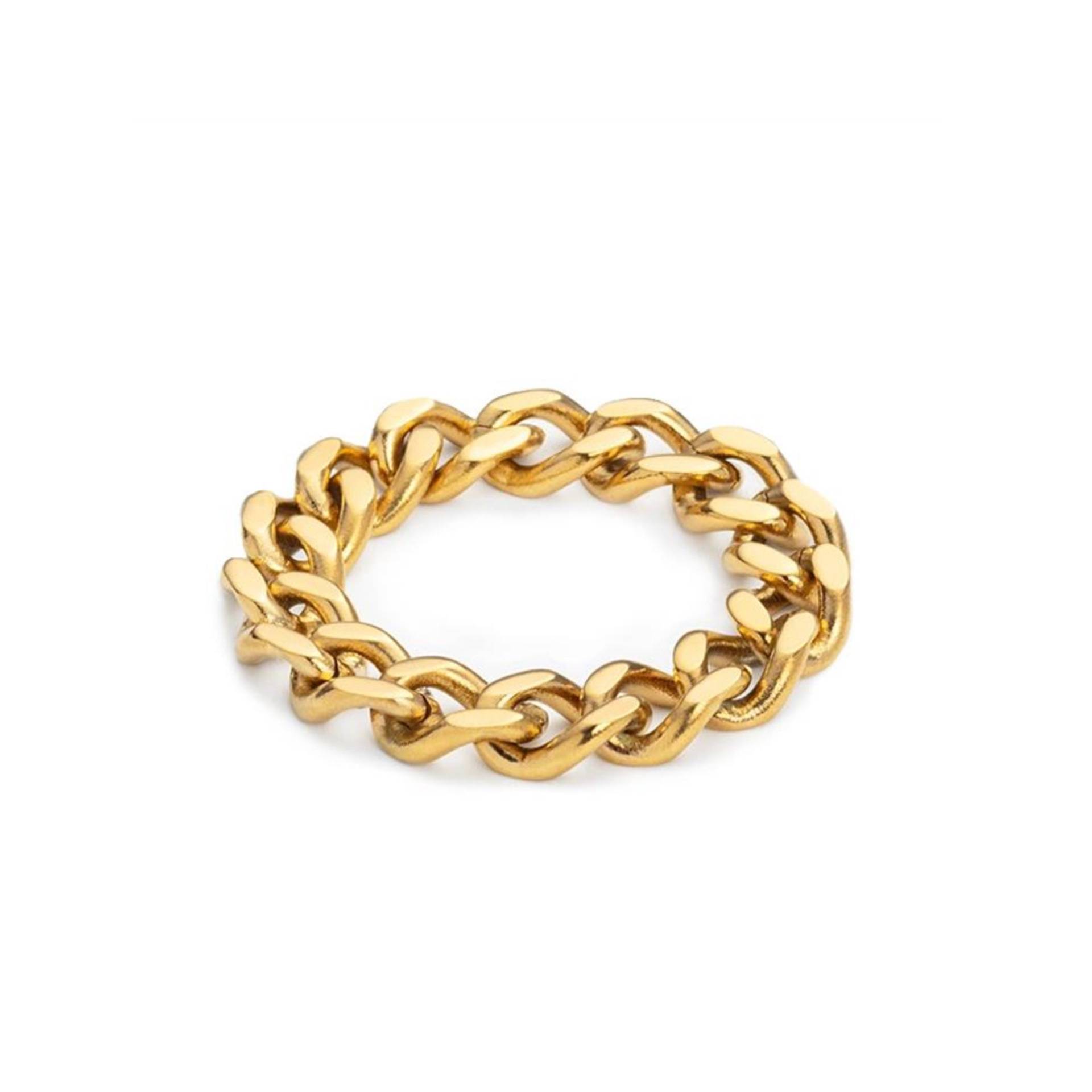 Ring - Panzer Ring, 925 Silber Vergoldet, Feiner Ring, Geschenk Für Sie, Silberschmuck, Aus Kettengliedern, Geburtstagsgeschenk Ring - Panzer Ring, 925 Silber Vergoldet, Feiner Ring, Geschenk Für Sie, Silberschmuck, Aus Kettengliedern, Geburtstagsgeschenk von bellybirdjewellery