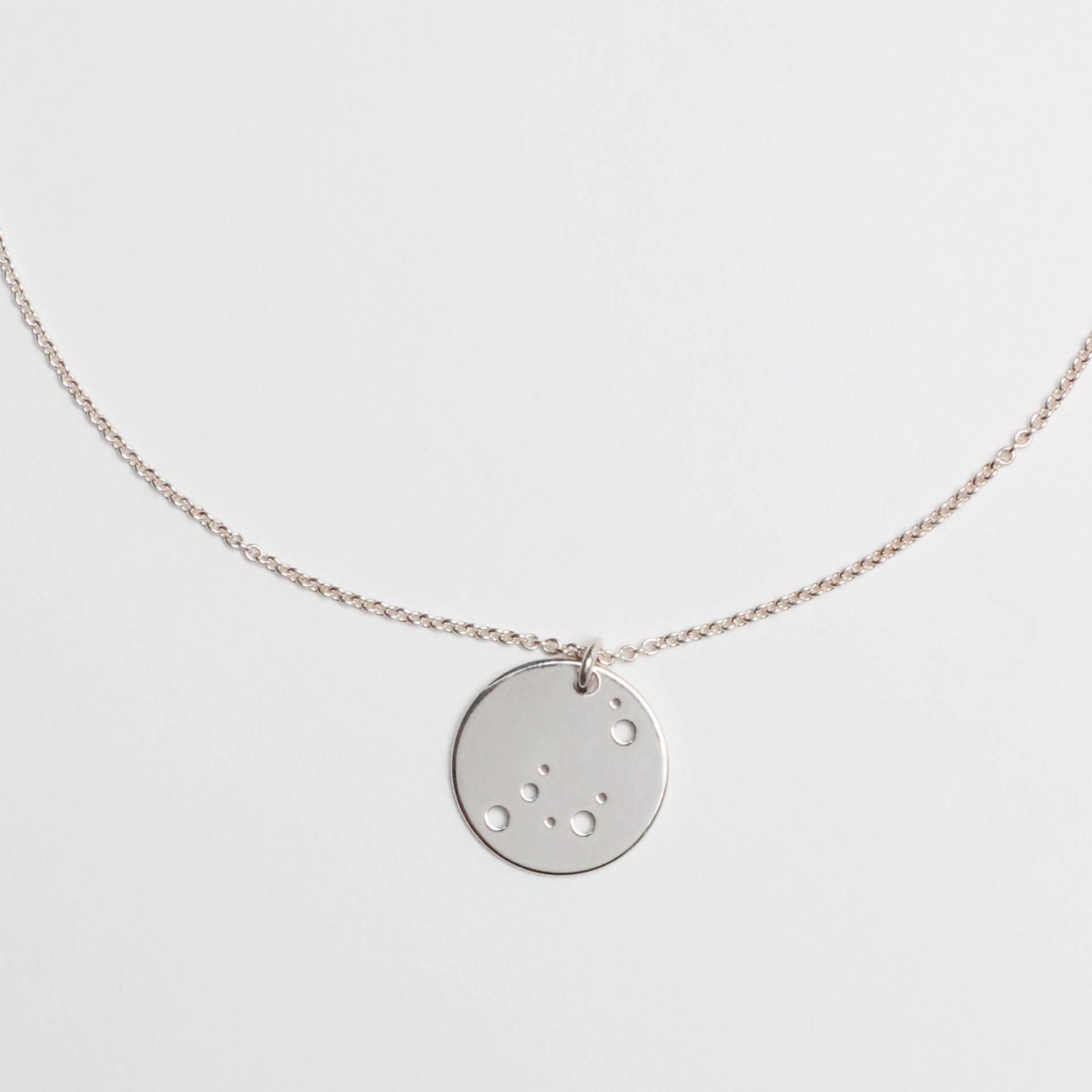 Sternzeichenkette - Steinbock, 925 Silber, Filigrane Silberkette, Besonderes Taufgeschenk, Personalisierte Hochzeitsgeschenk Sternzeichenkette - Steinbock, 925 Silber, Filigrane Silberkette, Besonderes Taufgeschenk, Personalisierte Hochzeitsgeschenk von bellybirdjewellery