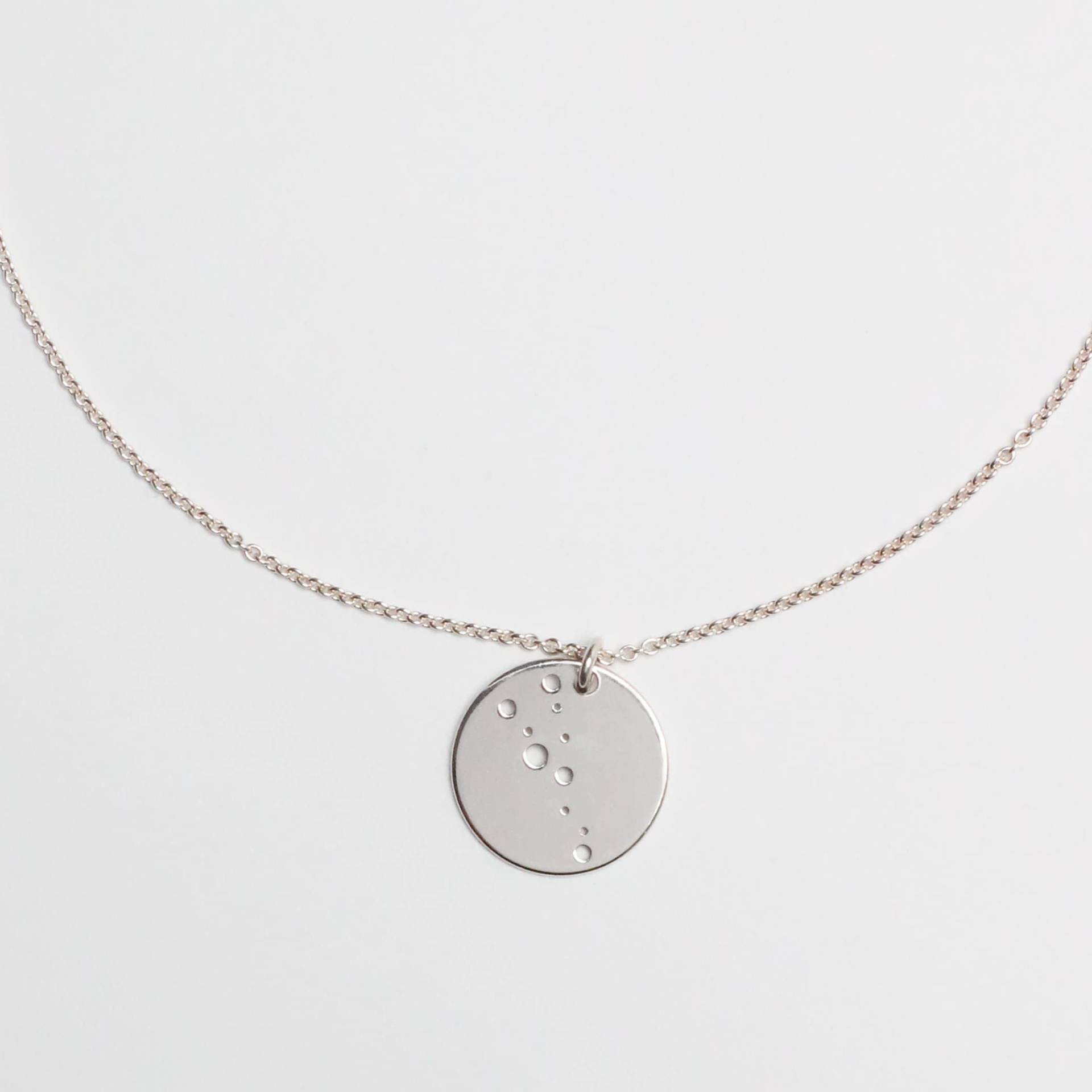 Sternzeichenkette - Stier, 925 Silber, Filigrane Kette, Besonderes Taufgeschenk, Personalisierte Silberkette, Hochzeitsgeschenk Sternzeichenkette - Stier, 925 Silber, Filigrane Kette, Besonderes Taufgeschenk, Personalisierte Silberkette, Hochzeitsgeschenk von bellybirdjewellery