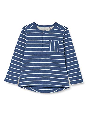 bellybutton Baby-Jungen Langarmshirt T-Shirt, y/d Stripe|Multicolored, 62 von bellybutton